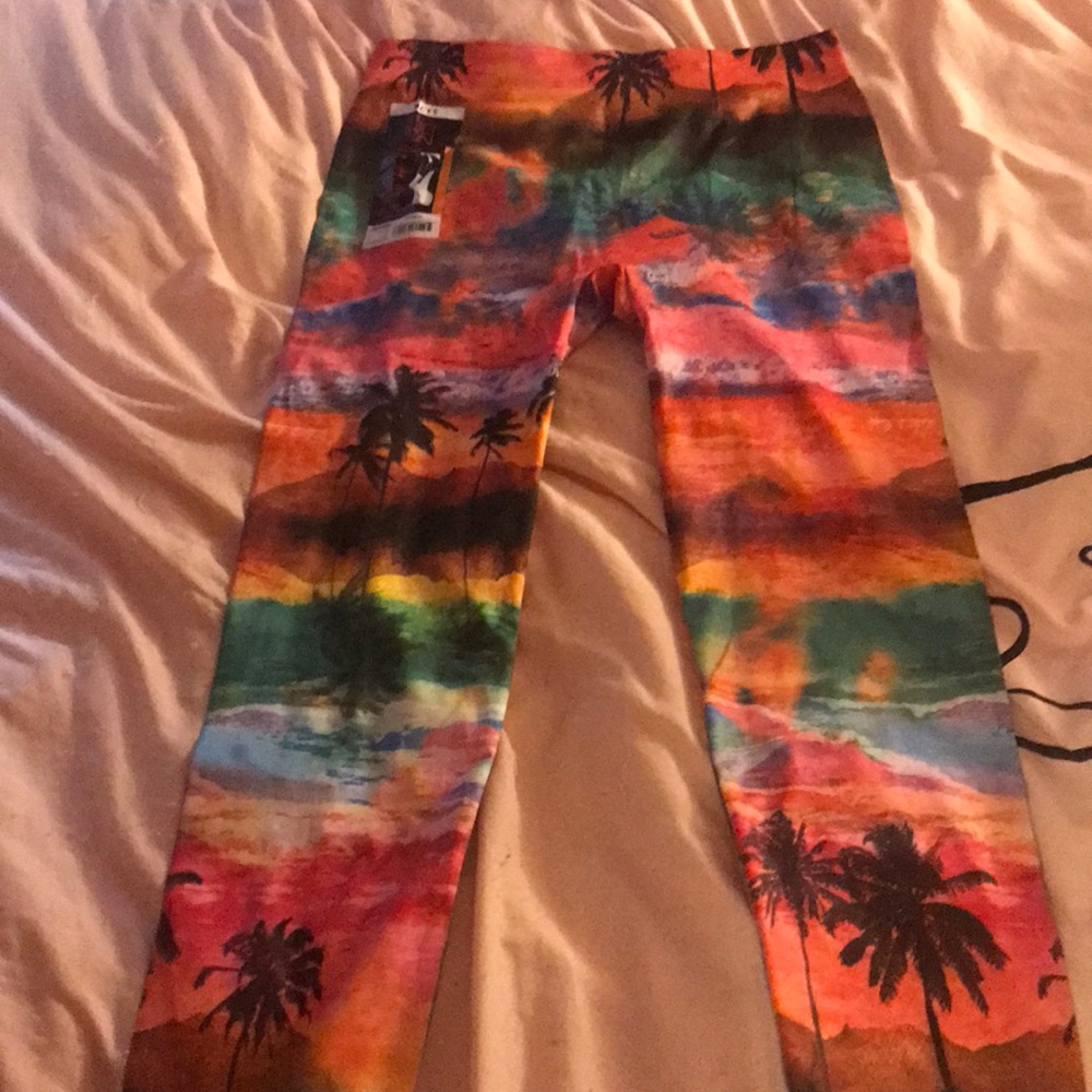 Palm tree leggings